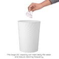 thumbnail image 4 of Garbage Can Plastic Kitchen Trash Can Household Garbage Container Wastebasket Bin 12L, 4 of 8