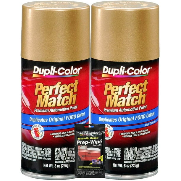 Dupli Color Sunburst Gold Metallic Exact Match Automotive Paint For Ford Vehicles 8 Oz Bundles With Prep Wipe 3 Items Com - Dupli Color Automotive Metallic Paint Instant Gold Spray Dupli Color Sunburst Gold Metallic Exact Match Automotive Paint For Ford Vehicles 8 Oz Bundles With Prep Wipe 3 Items Com - Dupli Color Automotive Metallic Paint Instant Gold Spray