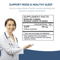 thumbnail image 5 of BY CARIOLA 5-HTP Natural Mood & Sleep Support Supplement Capsules - Mood Support - Sleep Support - Serotonin Booster - Calming Effect - Natural Formula Griffonia Simplicifolia - 60 Caps, 5 of 8
