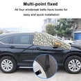 thumbnail image 3 of Car Windshield Snow Cover, Sun Shade Protector with Mirror Covers, Mirror Snow Covers Protects Windshield and Wipers style 2, 3 of 7
