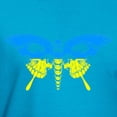 thumbnail image 3 of CafePress - Cool Ukraine Flag Ukrainian Pride Native H T Shirt - Men's Fitted T-Shirt, 3 of 4