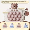 thumbnail image 4 of Rodent Control Pioneer, Pressing Music Game Machine, Children's Toys, Whack-a-mole Game Machine, Quick Push Puzzle Early Education Toys, 4 of 4