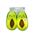 thumbnail image 3 of Fuzzy Babba Women's Avocado 3D Plush Slippers, 1-Pack, Sizes XS/S, M/L, L/XL, 3 of 7