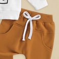 thumbnail image 4 of Baby Boy Winter Clothes 2 Piece Outfit Letter PRETTY FLY FOR A LITTLE GUY Print Long Sleeve Sweatshirt Pullover Top Solid Pants Set Kaprioy Baby Boy Clothes 0 6 12 18 24 Months, 4 of 7