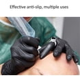 thumbnail image 2 of Guantes negros Pack de 100 guantes desechables de alta calidad. Ideal Feliz Sencillez, 2 of 4