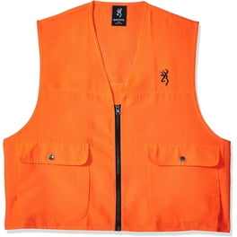 Browning Hunting Safety Vest with Pockets Blaze Orange Size Small 3051000101 Walmart