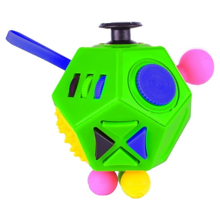 Giggle Zone 12 Sided Fidget Cube, Novelty Toy, Children Ages 3+