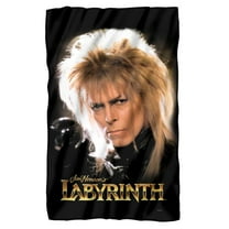 Labyrinth Blanket, 36"x58", Jareth Crystal Ball, Fleece Blanket