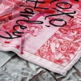 thumbnail image 2 of Warner Bros DC Batman Pink Harley Panels Kids Silk Touch Throw Blanket, 2 of 5