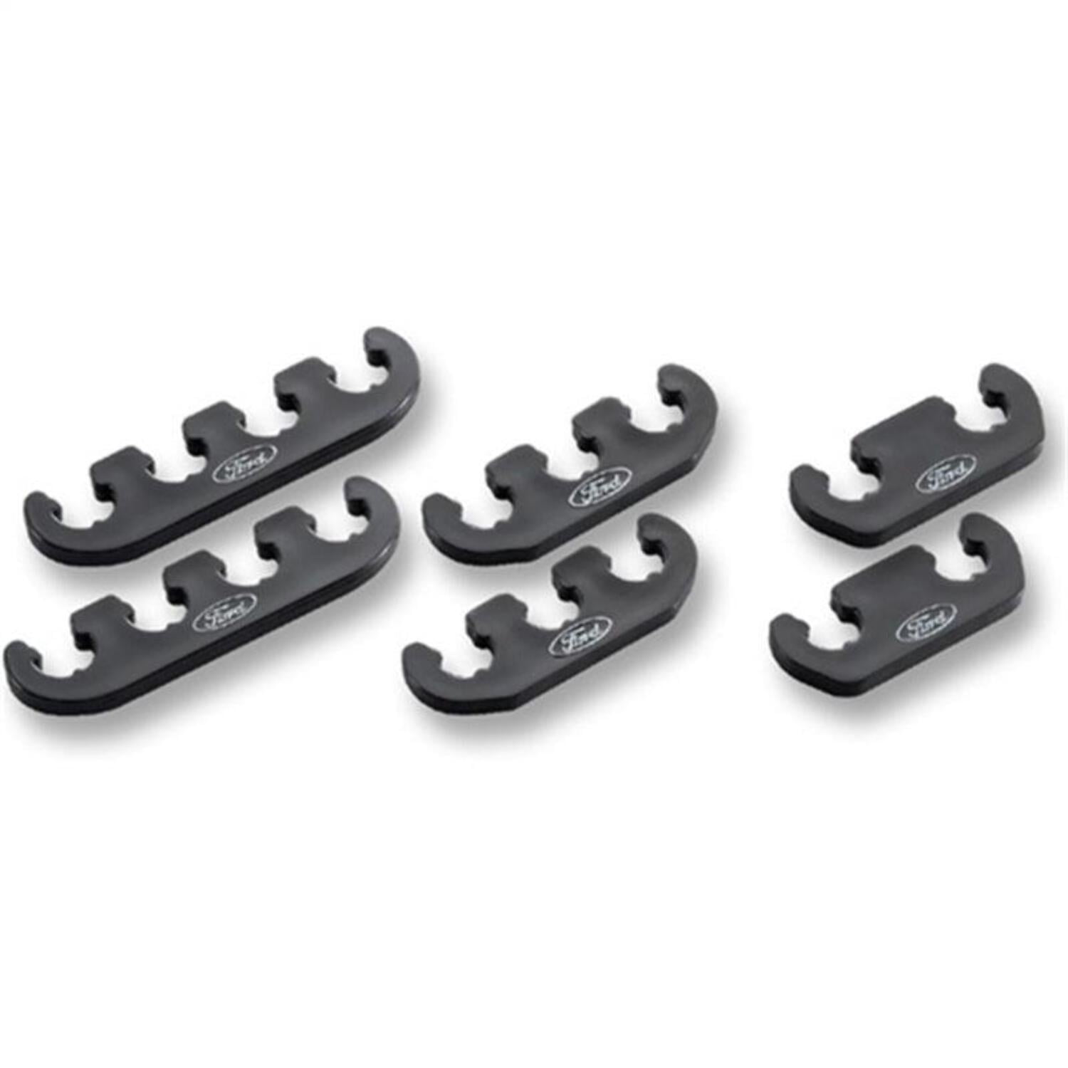 Ford Spark Plug Wire Dividers 6pk Black Plastic