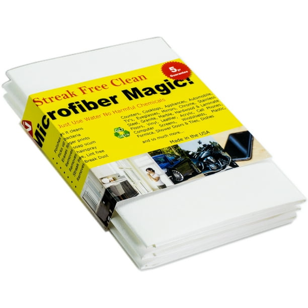 AERai Group Microfiber Cleaning Cloths, Microfiber Magic Streak Free