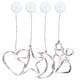 thumbnail image 4 of Cadena de luces LED 4 piezas de luces de cortina adorno de iluminación luces navideñas de ahorro de energía para ventanas hogares tiendas dormitorios ANGGREK Otros, 4 of 8