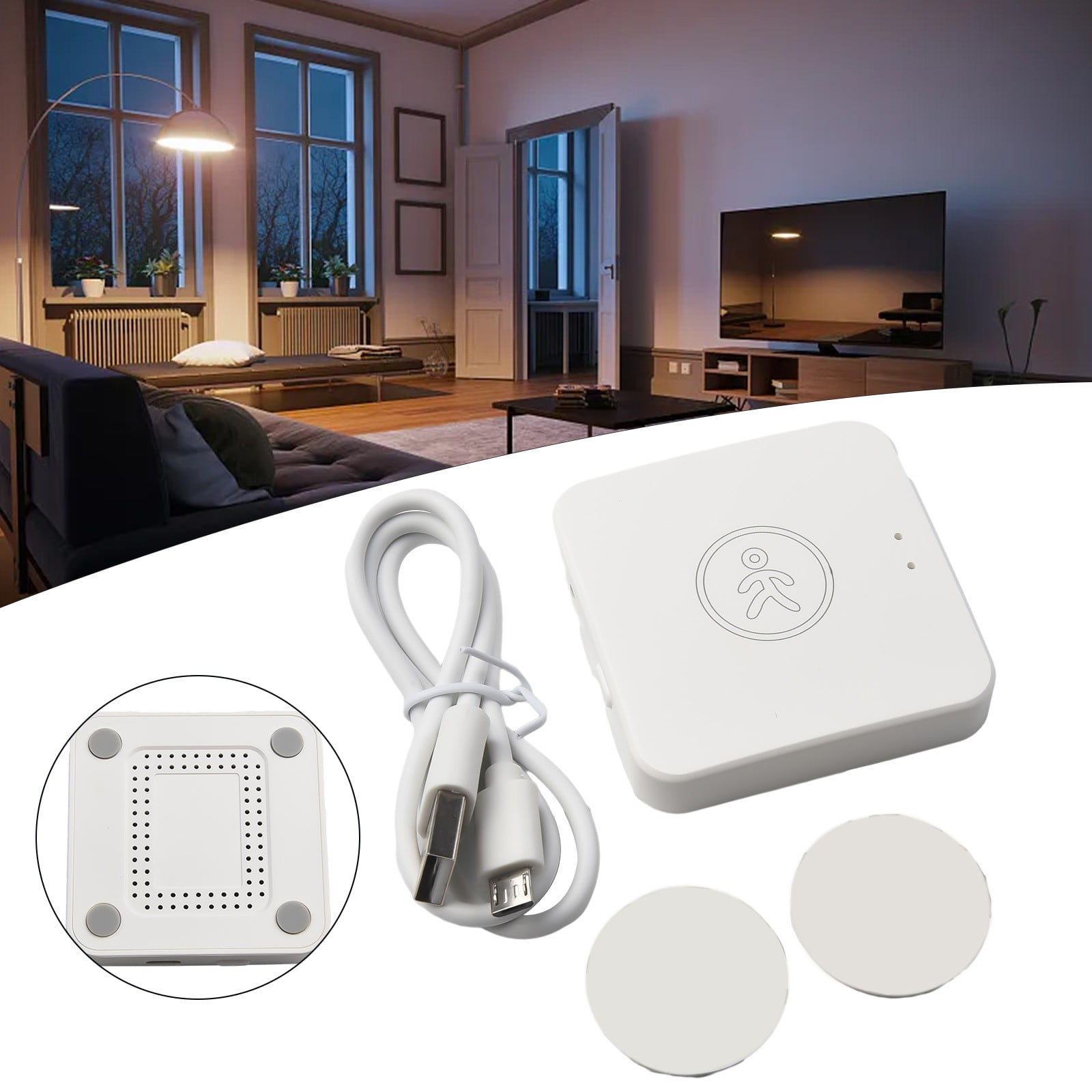 Ana Advanced Human Presence Sensor With Wifi & Millimeter Wave Detection Home Decor