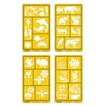 thumbnail image 1 of Traceease 4 Pieces Multi-Pattern Drawing Templates For Scrapbooking Designing Craft DIY Art Supplies, 1 of 4