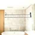 thumbnail image 2 of EeaseMX Gancho de acero inoxidable para puerta trasera, grueso, ancho, horizontal, para colgar ropa de pared, toallero resistente a la corrosión para cocina y baño (25,5 x 8,5 x 2,5 cm), 2 of 7