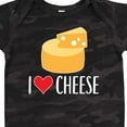 thumbnail image 4 of Inktastic I Love Cheese Funny Cheese Lover Boys or Girls Baby Bodysuit, 4 of 5