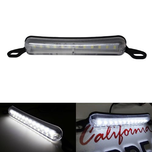 Plastic Licence Plate Lamp Light with Bulb *