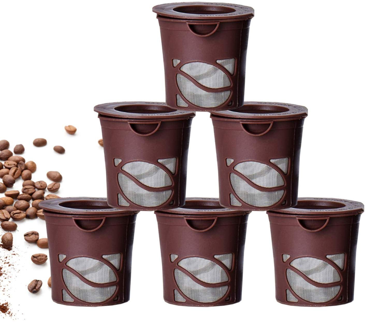 1 X SIX Pack Handy Cups Reusable Kcups for Keurig Machines