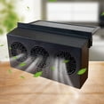 thumbnail image 4 of Ventilador Ventilación Solar para Coche Ventilador Escape Refrigeración para Coche Ventilador Escape Refrigeración para Ventilación Coche Verano (negro), 4 of 9