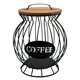 thumbnail image 4 of Organizador de cápsulas de café, contenedor de cápsulas de café, barra de café de alambre moderna Negro L, 4 of 9