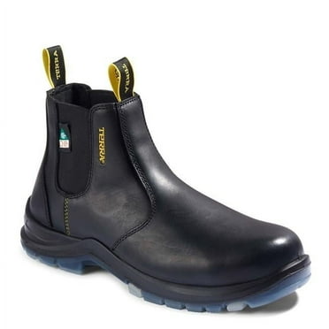 Workwear Outfitters Terra Murphy Chelsea Soft Toe EH Black Boot Size 7M
