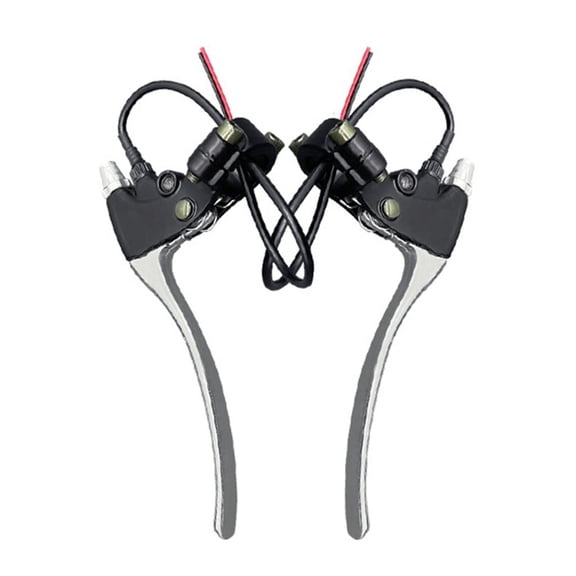 LICEWO 2Pcs Electric Brake Lever Replacement Left & Right E-Bike Bicycles Brake Handle