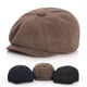 thumbnail image 5 of Sombrero Bailey para padres e hijos de otoño e invierno, sombrero para niños, sombrero con lengüeta de pato para adultos, sombrero octogonal de vendedor de periódicos, sombrero delantero, 5 of 5