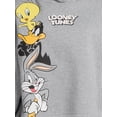 thumbnail image 4 of Looney Tunes Juniors’ Cropped Graphic Hoodie, 4 of 5