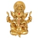 thumbnail image 2 of Estatua de Ganesha india Sincero escultura de elefante Dios hindú Resina Decorativa oro, 2 of 9