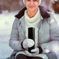 thumbnail image 1 of Termo Cevemin para café, botella con infusor de té, botella deportiva inteligente con pantalla LED de temperatura, mantiene el calor o el frío, botella de agua con aislamiento al vacío de doble pared., 1 of 3