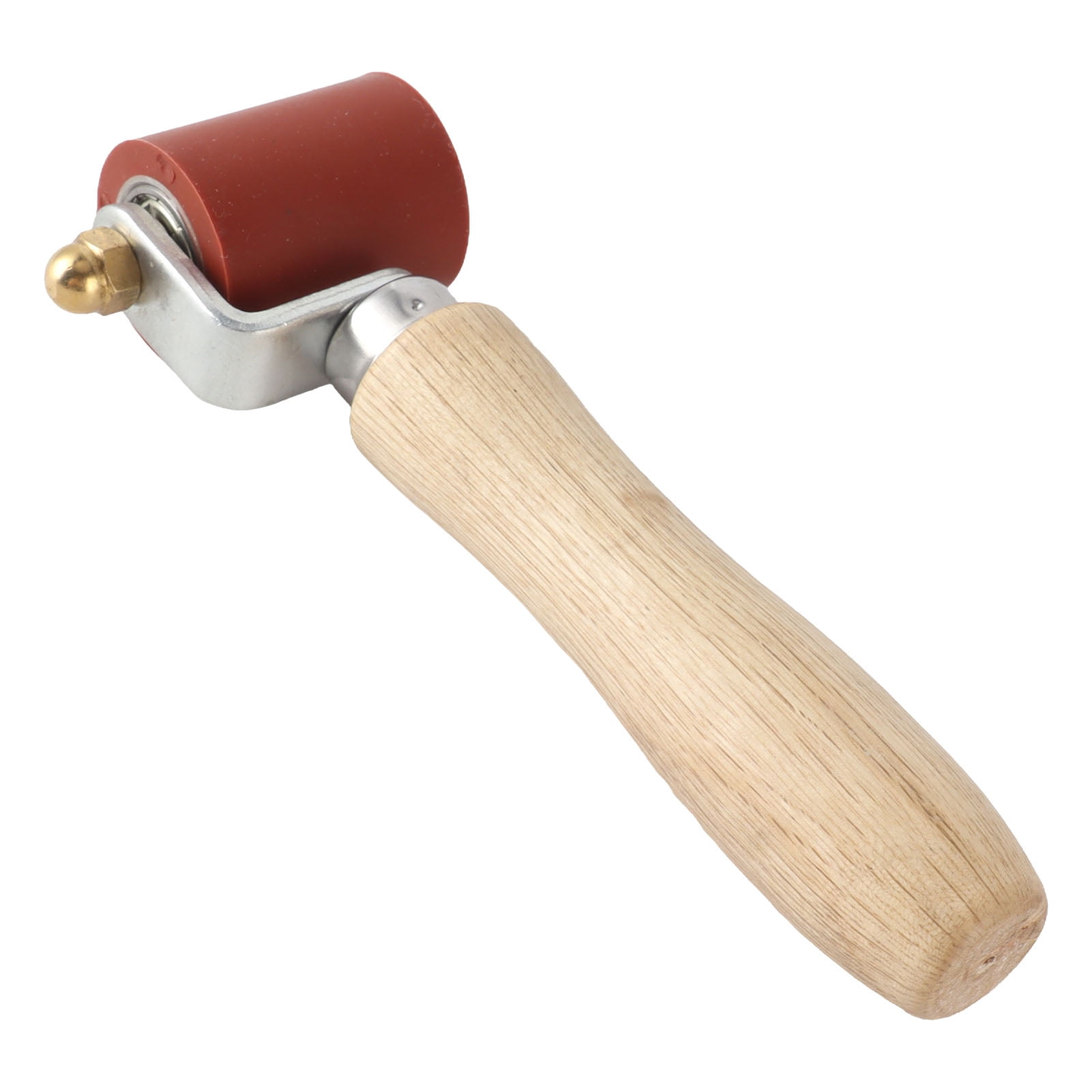 Seam Roller, 45mm Silicone Seam Roller Professional Wallpaper Seam Roller, Heavy Duty Silicone Hand Roller Smoothing Seam Roller Tool For Roofing PVC Welding Tool And Tape (Gray Width 45mm/1.8in