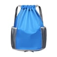 thumbnail image 1 of Bolsa de natación, bolsa de gimnasio, mochila portátil, resistente al agua, organizador con correa ajustable Azul, 1 of 9