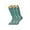 Aqua Green, variant on 3 Pairs Lightweight Slouch Socks for Women with Thin Sole Shoe Size 5-10 (Light Blue)