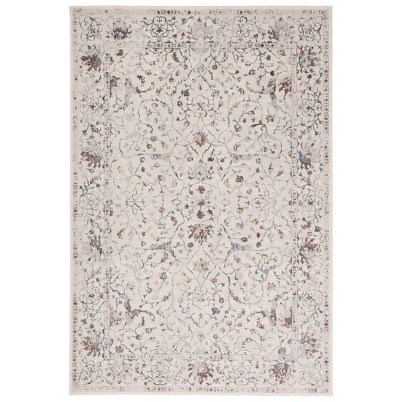 SAFAVIEH Noble Clifton Abstract Area Rug, Multi/Beige, 5'1" x 7'6"