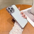 thumbnail image 1 of Funda De Silicona Suave TPU Con Incrustaciones De Diamantes De Lujo Para IPhone 11 12 13 Pro Max 14 Plus, 1 of 4