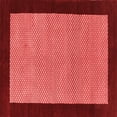 thumbnail image 1 of Ahgly Company Indoor Square Abstract Red Contemporary Area Rugs, 4' Square, 1 of 4