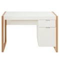 thumbnail image 1 of Bureau d'Ordinateur PC Portable Table Poste de Travail avec Tiroir de Rangement et Armoire, 1 of 6