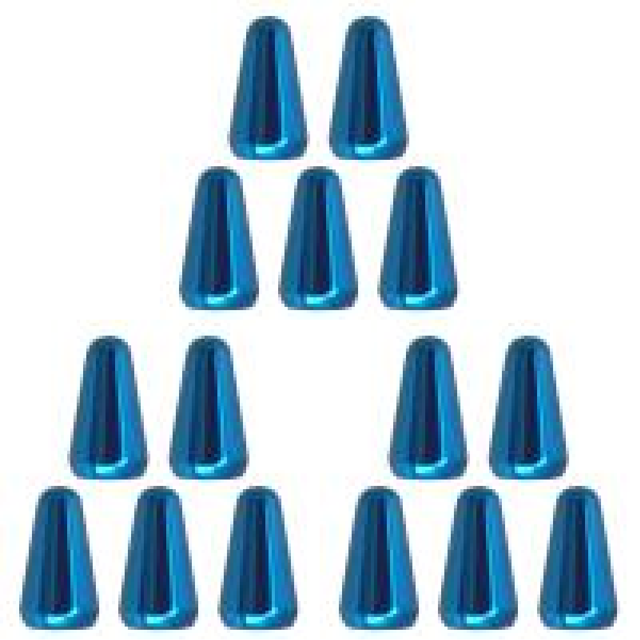5 Uds Guitarra 3/5 Vías Interruptor Punta Perilla Ajuste para ST/TL () Azul