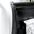 thumbnail image 6 of Furniture of America Claudet Wood Panel Bed, Eastern King, Black, 6 of 9