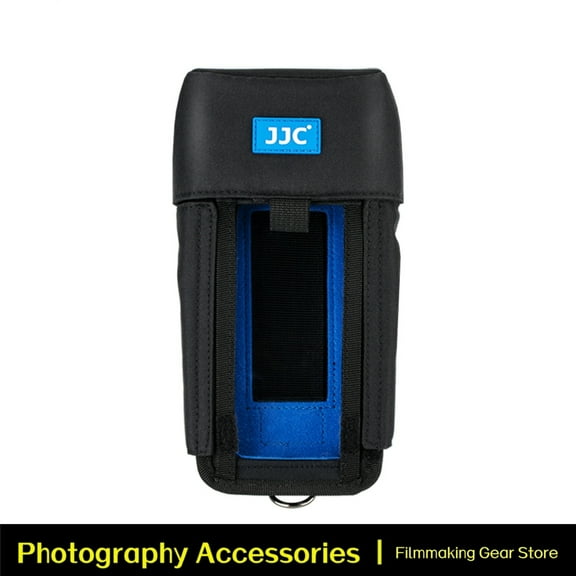 JJC Protective Carrying Storage Pouch Case Bag Zoom H6 Handy Recorder Pouch Bag with Safety Strap replace ZOOM PCH-6