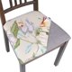 thumbnail image 1 of Fundas elásticas para asiento de muebles con diseño floral juego de 4 beige, 1 of 6