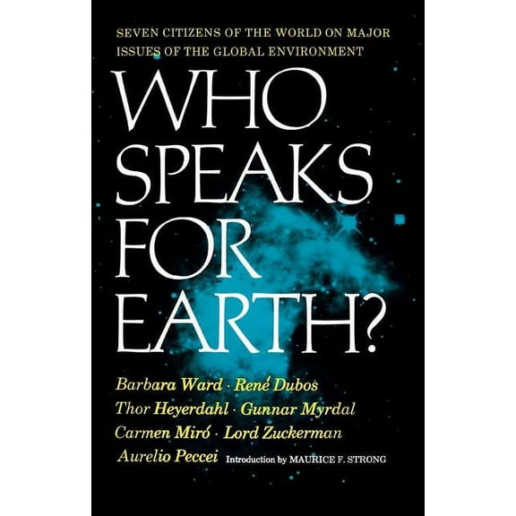 Who Speaks for Earth?, (Paperback)