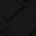 thumbnail image 5 of BXJX Mens Cargo Jackets With Pockets- Sleeveless V Neck Lightweight Casual Summer Vests Black Size 2XL, 5 of 8
