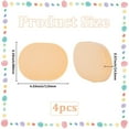 thumbnail image 2 of 4pc PVA Sponge Makeup Powder Puff Oval PeachPuff 10.3~11x8~8.5x1.3cm, 2 of 5