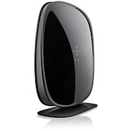 Belkin N Wireless Broadband (Refurbished Belkin F9K1102 IEEE 802.11n Wireless Router - 2.40 GHz ISM Band - 5 GHz UNII Band - 300 Mbit/s Wireless Speed - 4 x Network Port - 1)