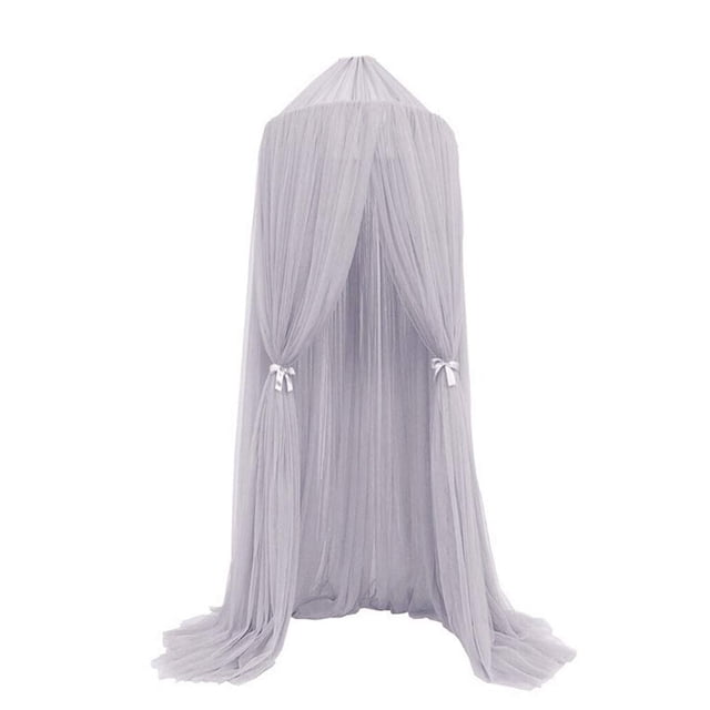 Pueri Dosel para cuna, dosel decorativo, mosquitera, mosquitera para bebés y niños, color rosa