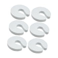 thumbnail image 4 of Lipstore 6Pcs Door Finger Pinch Guard Replacement Professional Finger Clamp Protector White 15MM, 4 of 8