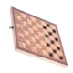 thumbnail image 1 of Ajedrez De Madera Plegable, Tablero De Ajedrez Plegable Con Juego De Ajedrez De Pestillo, Juego De Ajedrez De Madera Para La Escuela Para El Hogar ANGGREK Otros, 1 of 8