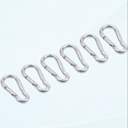 thumbnail image 1 of Carabiner Clip, Spring Snap Hooks, Heavy Duty Stainless Steel 304 ,Small Carabiner Clips ,in/Outdoor Rope Connector 6Pack, 1 of 5