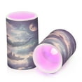 thumbnail image 7 of Yayeee Flameless Candles with Remote Flickering Battery Operated Multi Color Changing, Beige Floating Whale, 7 of 7